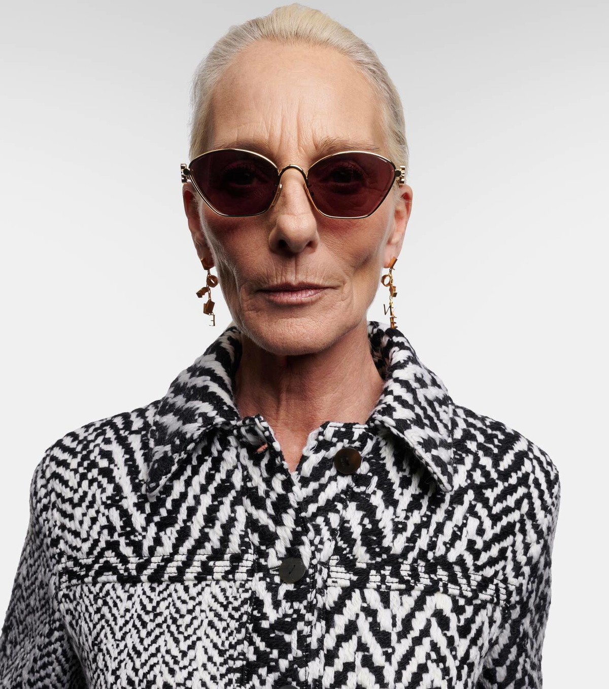 サングラス Loewe Eyewear Anagram Cat Eye Sunglasses Loewe Anagram Acetate Cat-Eye Sunglasses | Neiman Marcus