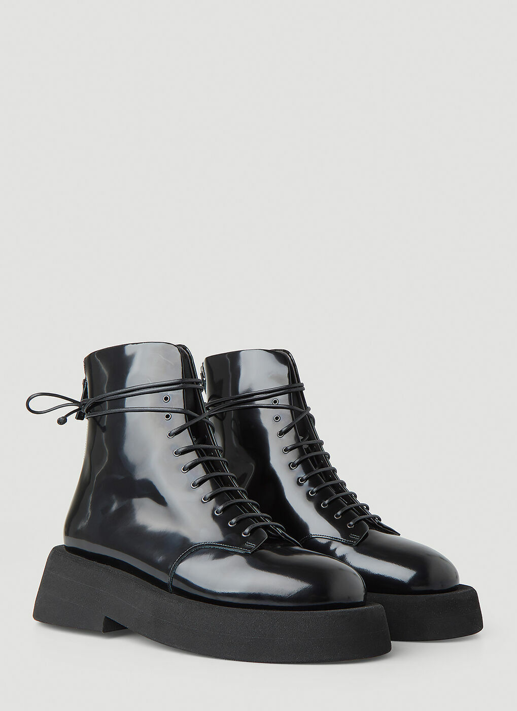 Gommellone Derby Boots in Black Marsèll