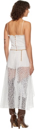 Chloé White Sleeveless Jumpsuit