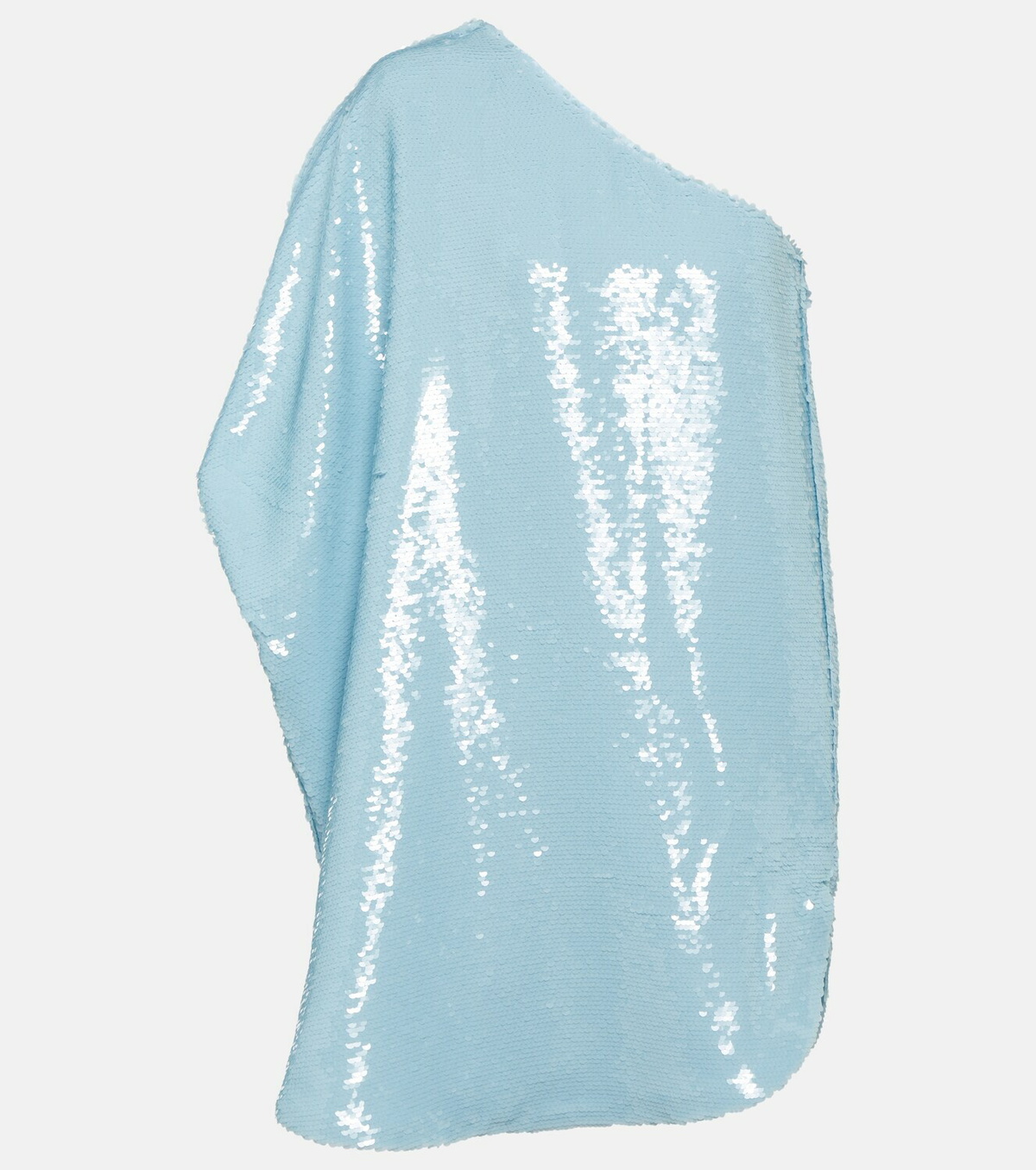 The Frankie Shop Gloria sequined one-shoulder minidress