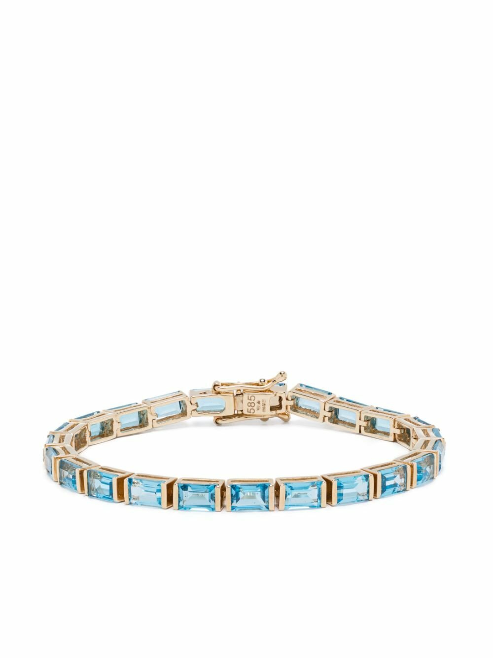 Kolours 14K Yellow Gold Topaz Bracelet