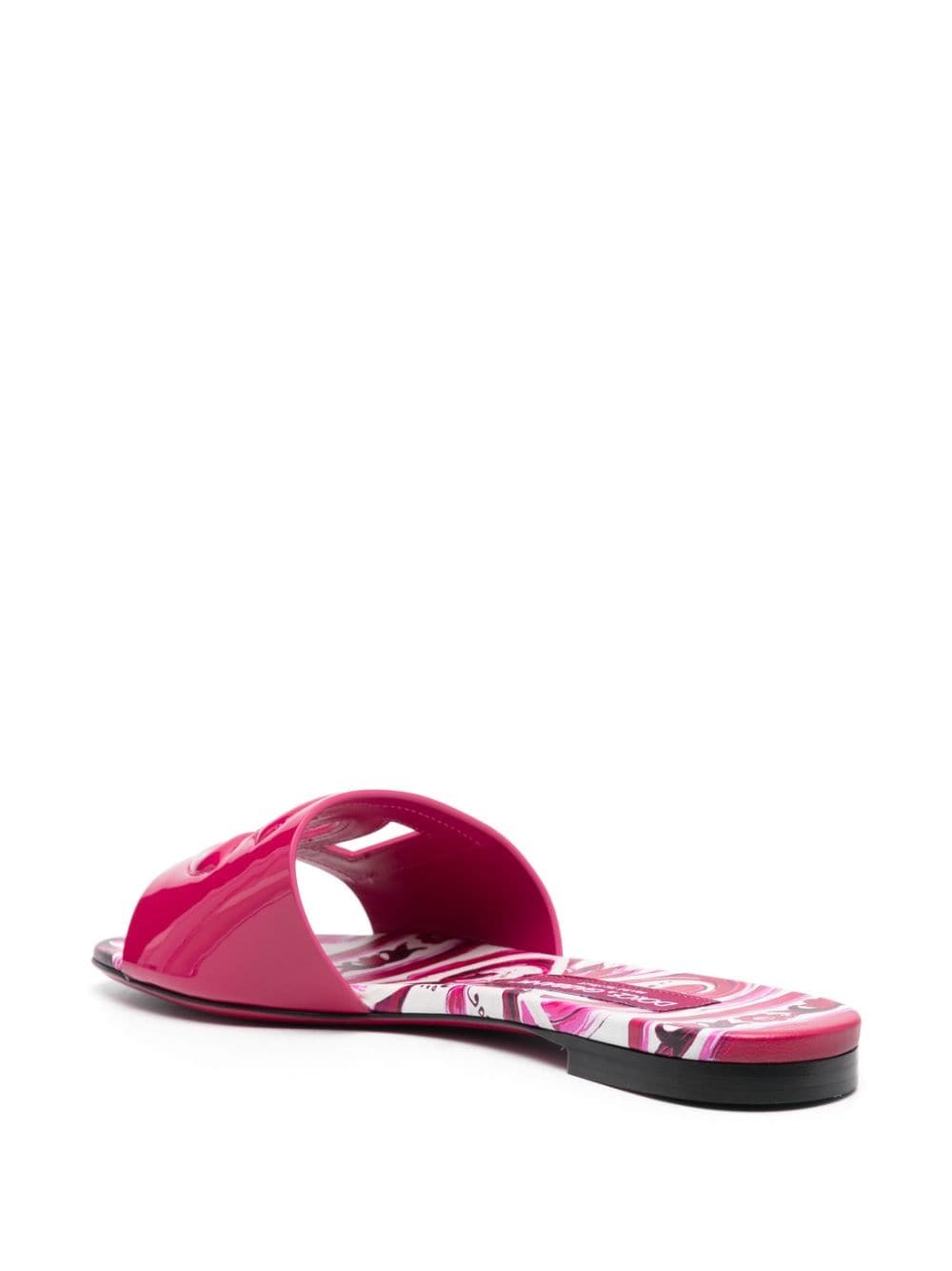 正規店買付【DOLCE & GABBANA】ピンク レザー サンダル 19172343_43249818_1000.jpg