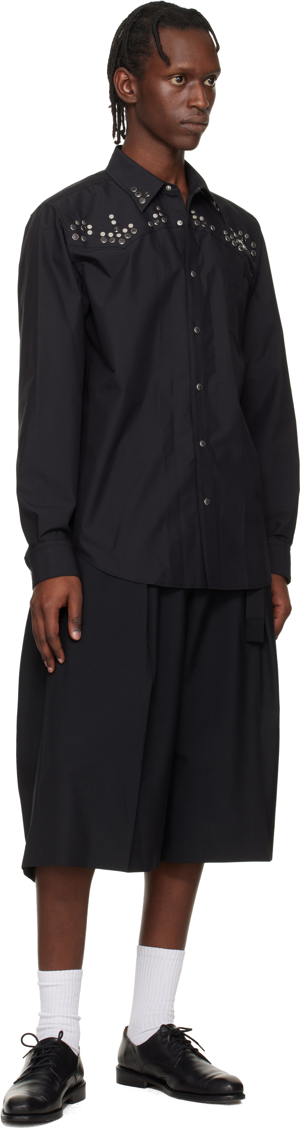 Toga Virilis Black Typewriter Shirt