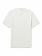 Faherty - Sunwashed Organic Cotton-Jersey T-Shirt - White