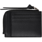 Vivienne Westwood Black Zip Card Holder