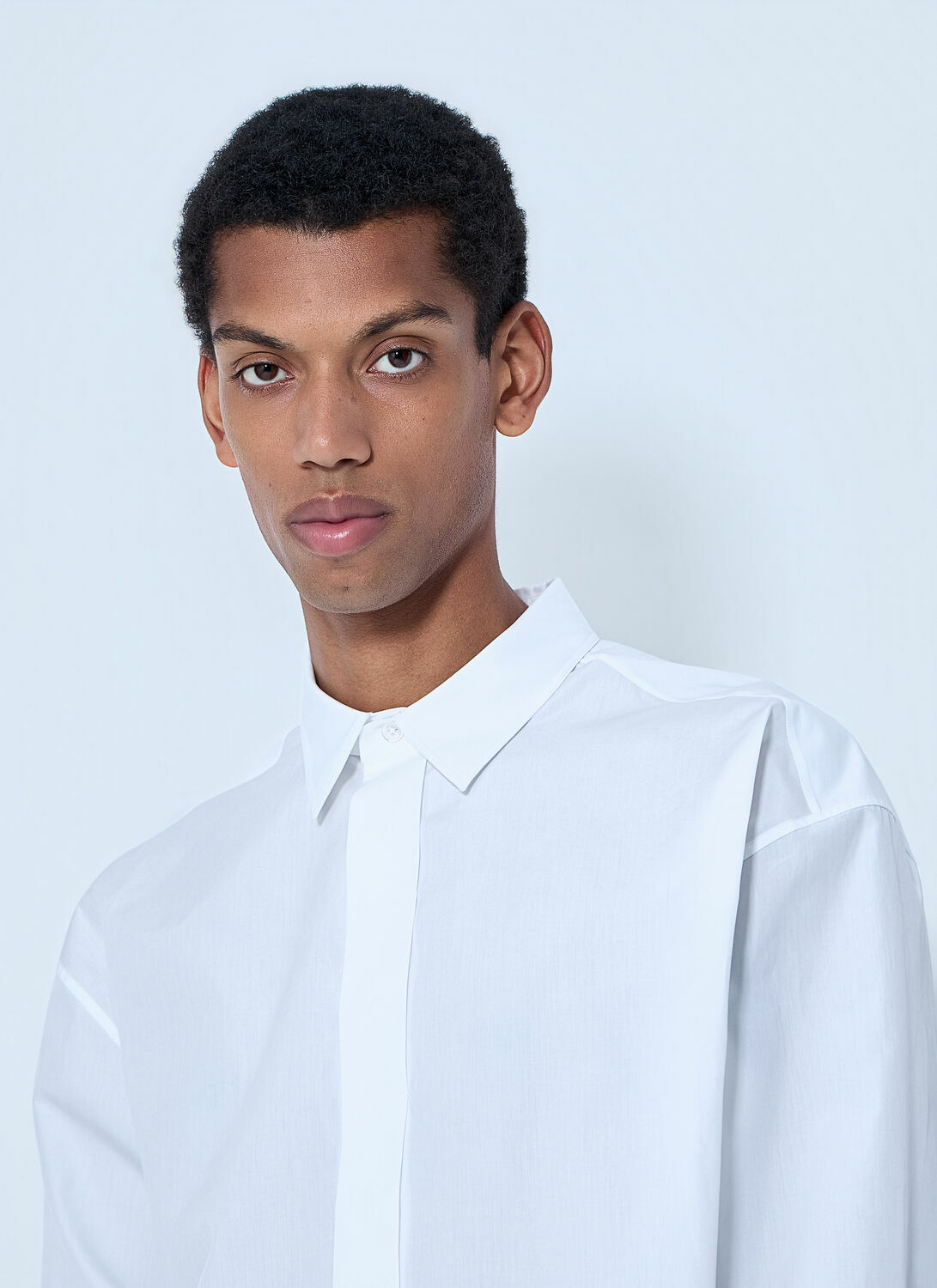 The Row Cotton Poplin Long-Sleeve Shirt