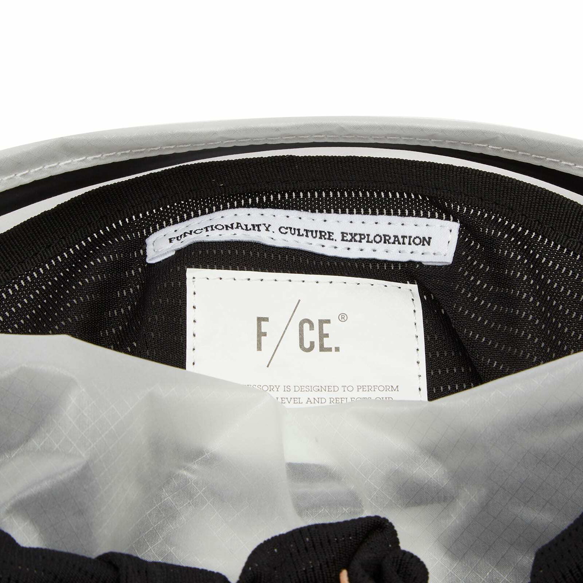 F/CE. Cordura Nylon Sacoche Bag in White 