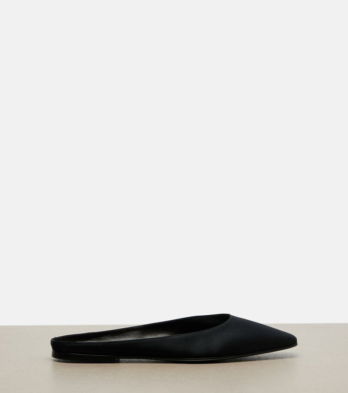The Row June satin mules