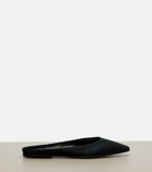 The Row June satin mules