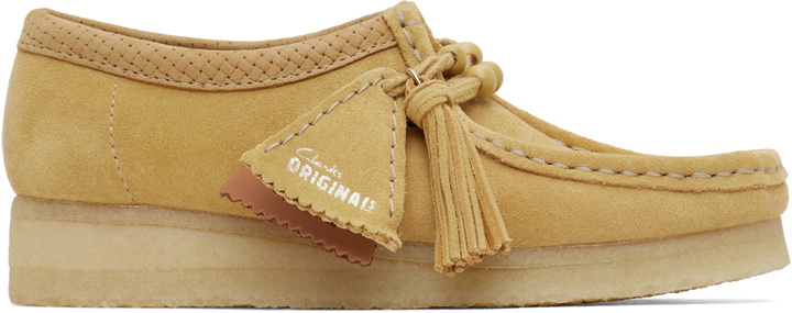 Photo: Clarks Originals Tan Wallabee Derbys