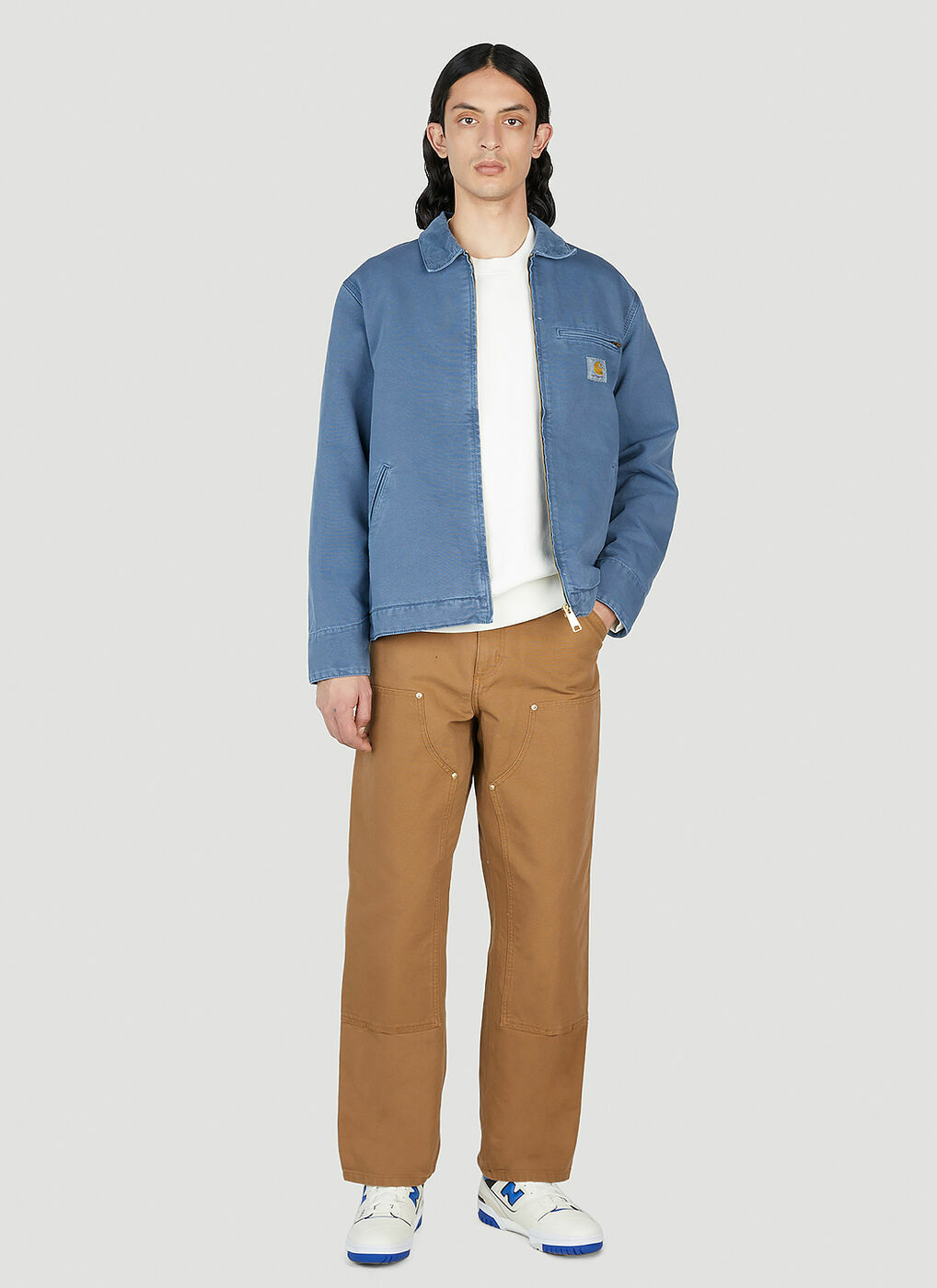 Cream discount carhartt sweatshirt