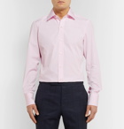 TOM FORD - Light-Pink Slim-Fit Cotton-Poplin Shirt - Pink