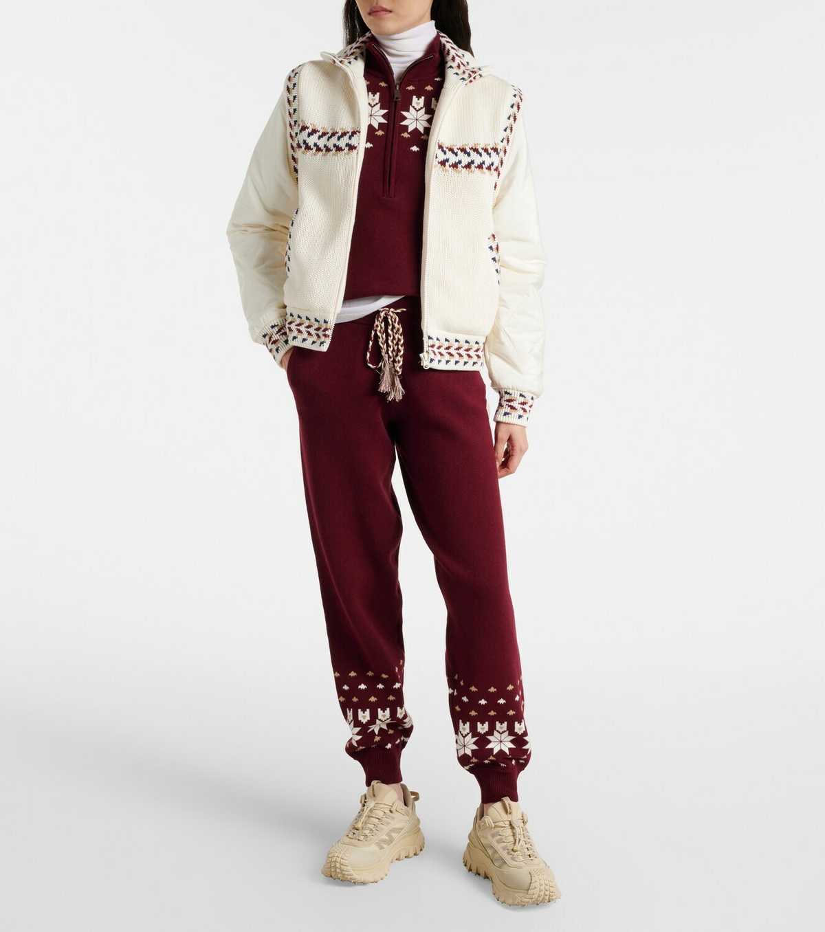 The Upside Dhemi knitted cotton jacket