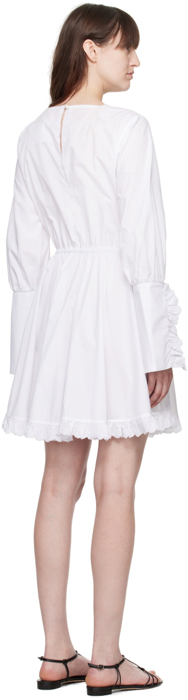 Kika Vargas White Yuri Minidress