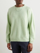 SSAM - Brushed Cashmere Sweater - Green