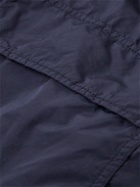 Aspesi - Garment-Dyed Shell Hooded Parka - Blue
