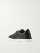George Cleverley - Jack III Leather Sneakers - Black
