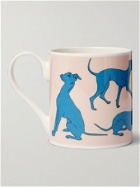 PAUL SMITH - Greyhound Printed Bone China Mug - White