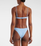 Coperni Floral-appliqué bikini top