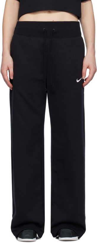 Photo: Nike Black Sportswear Phoenix Fleece Lounge Pants