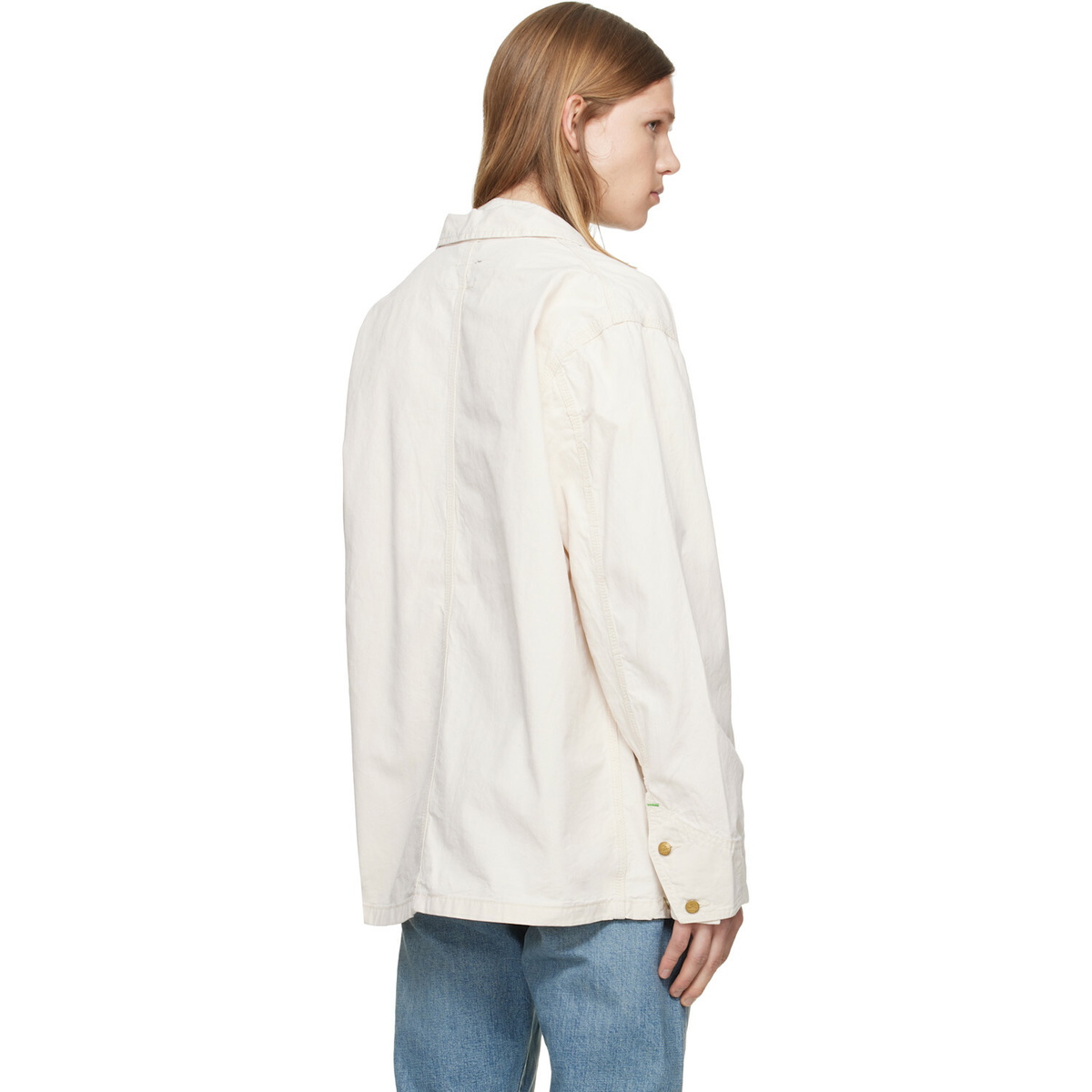 Polo Ralph Lauren Beige 'The Waldron' Twill Utility Jacket