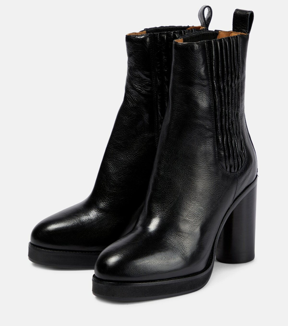 【送料&関税込】Isabel Marant 90mm Leather Ankle Boots ISABEL MARANT - 90mm Miyako Leather Ankle Boots Isabel Marant