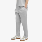 Homme Plissé Issey Miyake Men's Pleated Straight Leg Trousers in Light Grey
