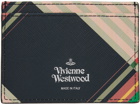 Vivienne Westwood Multicolor Saff Print Card Holder