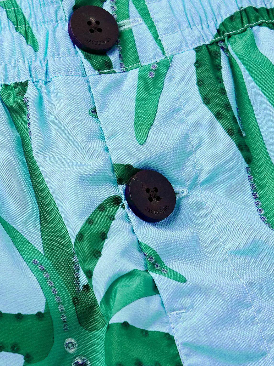Jacquemus - Straight-Leg Short-Length Printed Swim Shorts - Blue