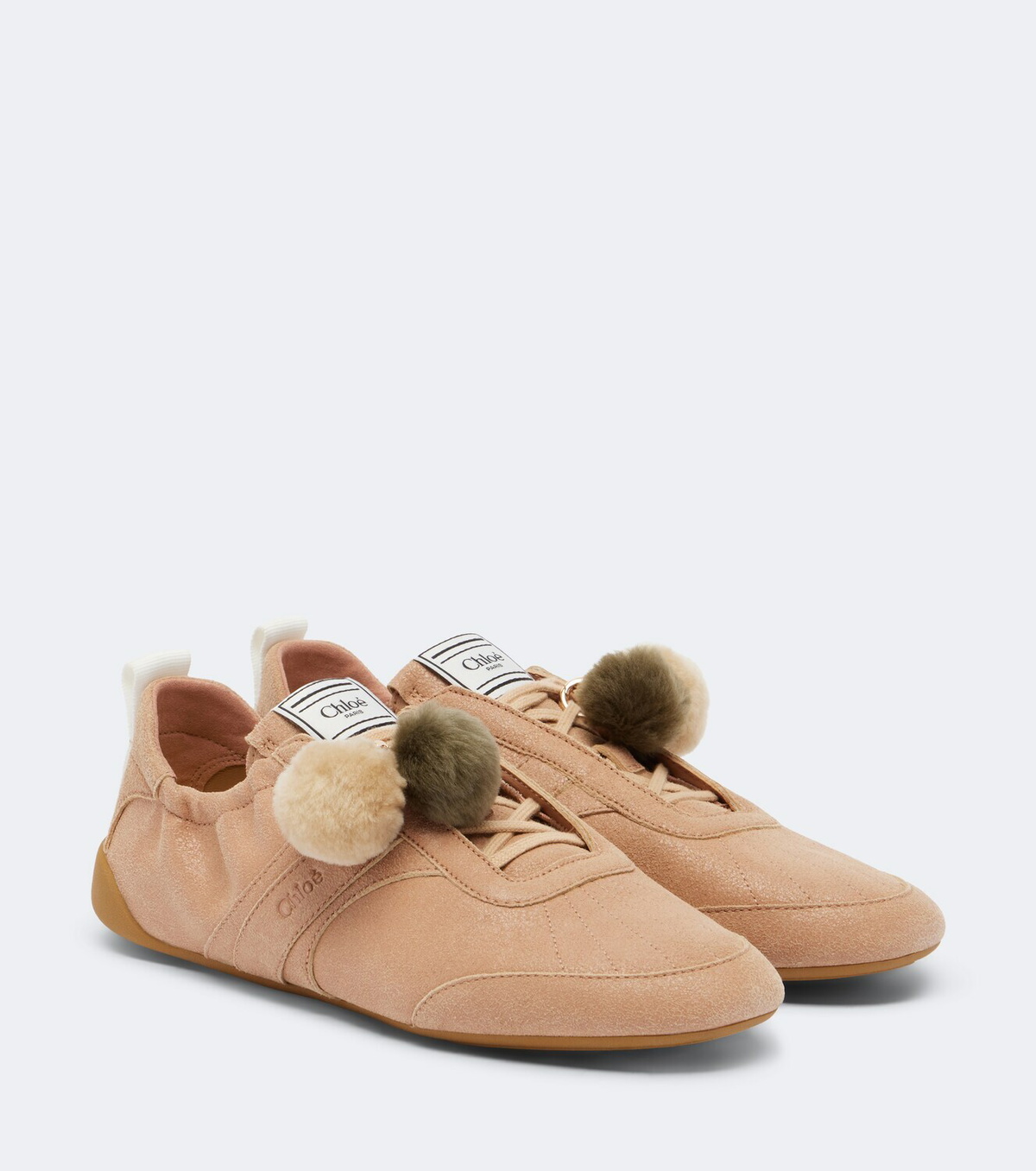 Chloé Chloé Kick suede sneakers