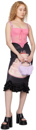 Nodress Pink Self-Tie Corset