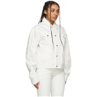 GmbH White Denim Can Jacket