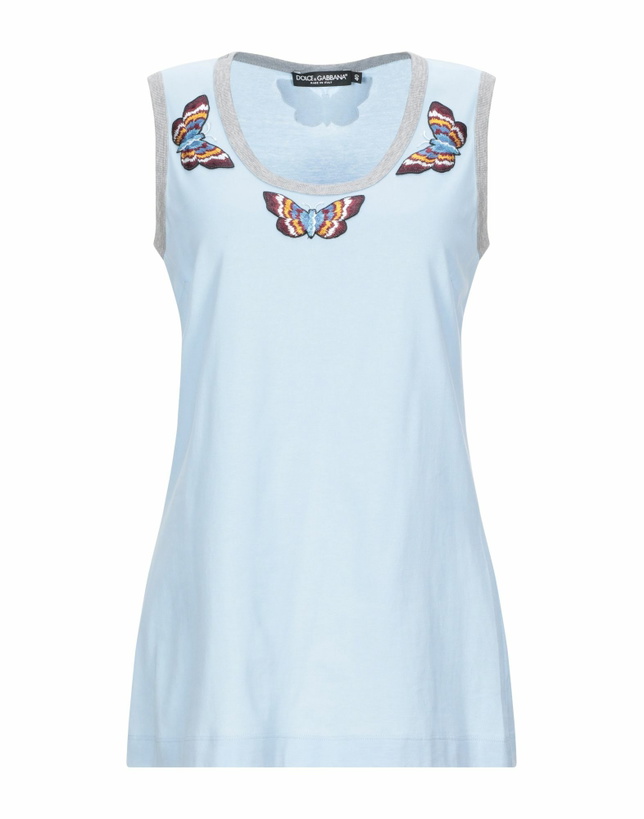 Photo: Dolce & gabbana Womens T-shirt Sky in Blue
