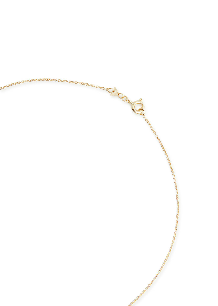 Aliita Trio Pura 9kt Gold Necklace - One Size
