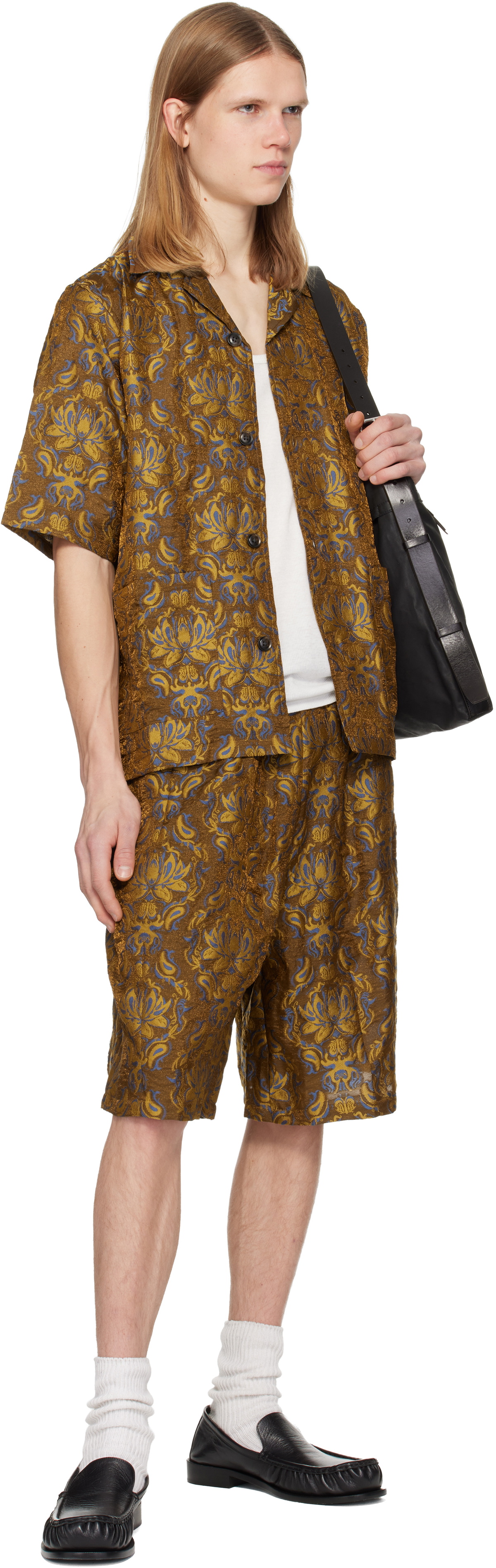 NEEDLES Brown Kae Tanaka Edition H.D. Shorts