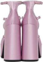 Les Petits Joueurs Purple Sole Jane Heels