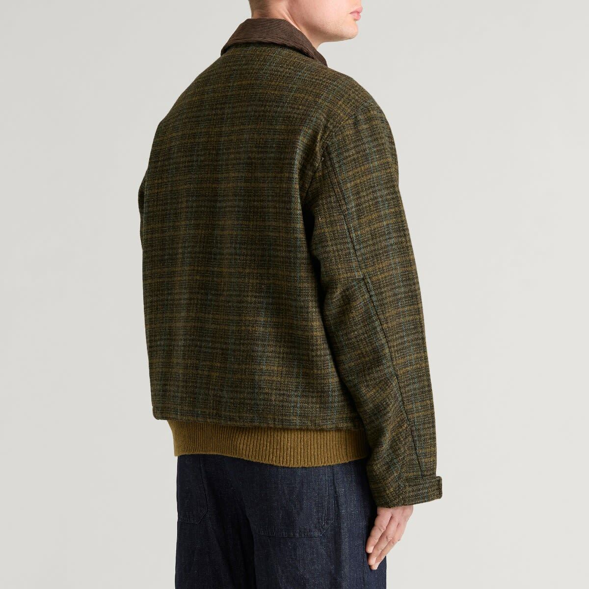 FrizmWORKS Men's Wool Heritage Hunting Jacket in Seaweed