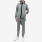 Air Jordan Men's Dri-FIT Sport Statement Air Zip Hoodie in Dark Grey Heather/Black