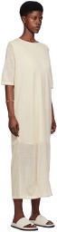Lauren Manoogian Off-White Layer Maxi Dress
