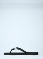 Balenciaga Logo Motif Flip Flops