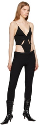 BEVZA Black Triangle Bodysuit