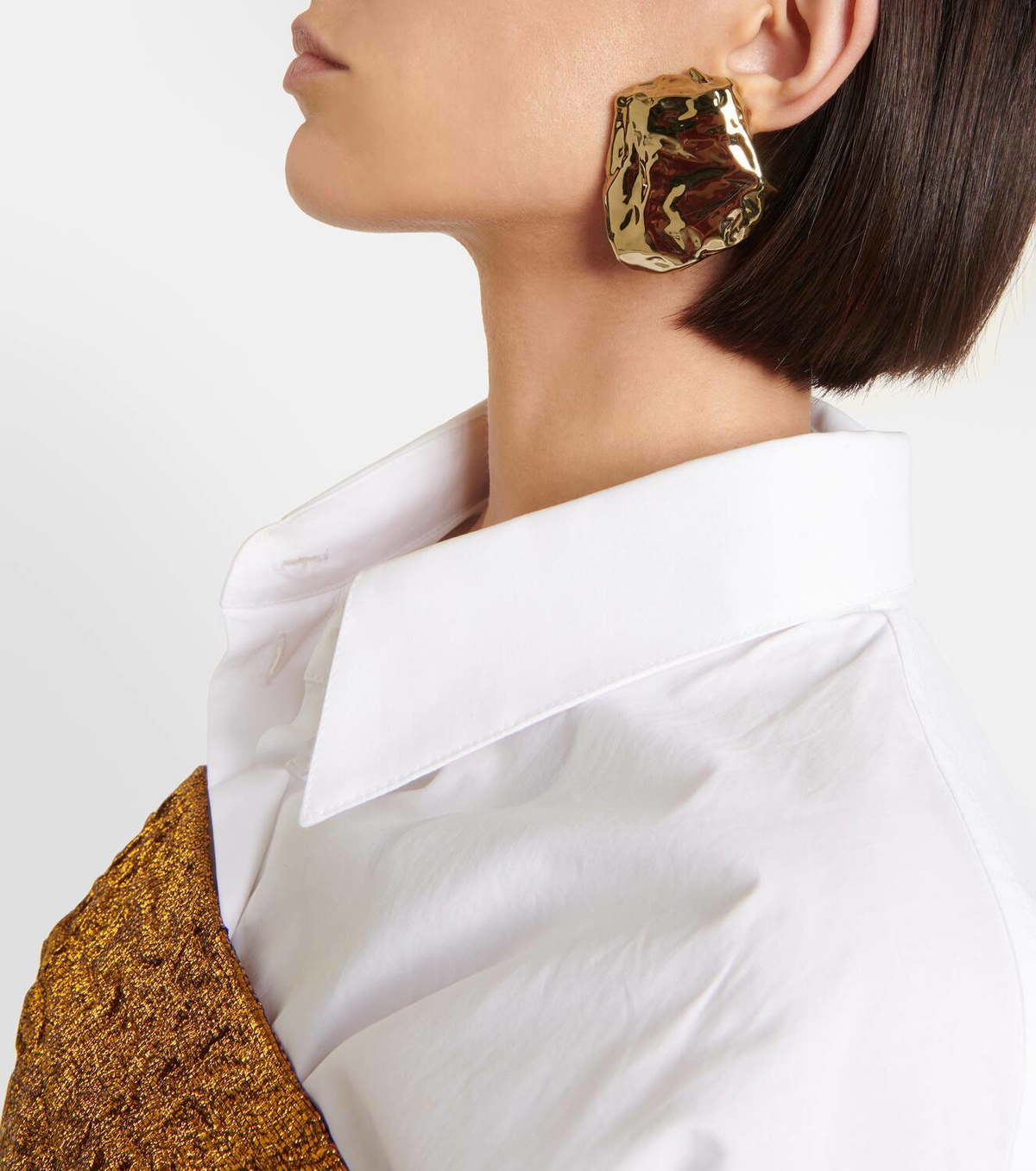 Dries Van Noten Textured earrings