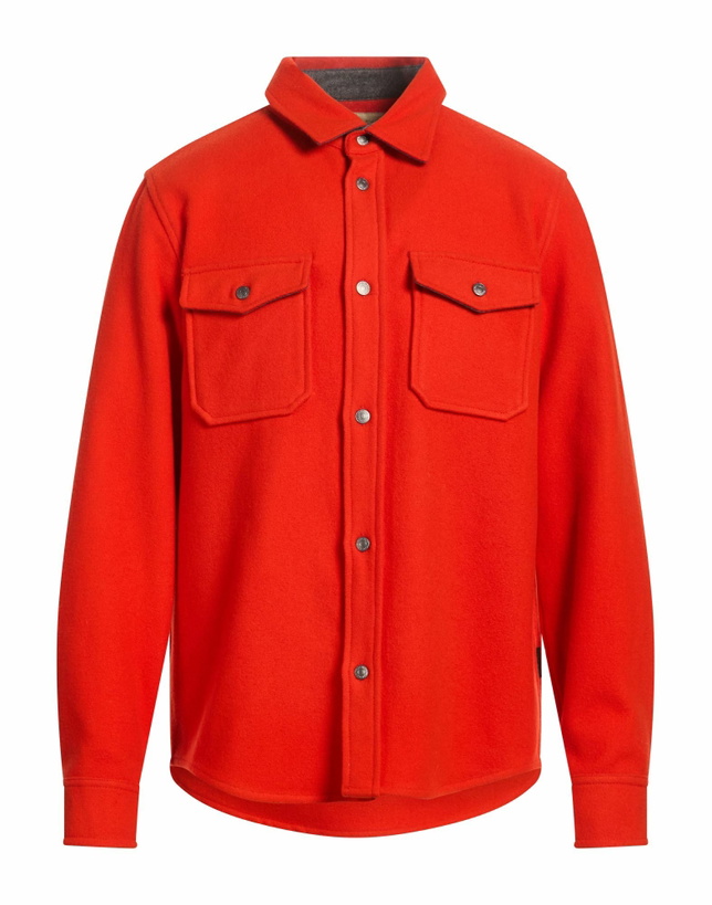 Photo: Woolrich Mens Shirt in Tomato red