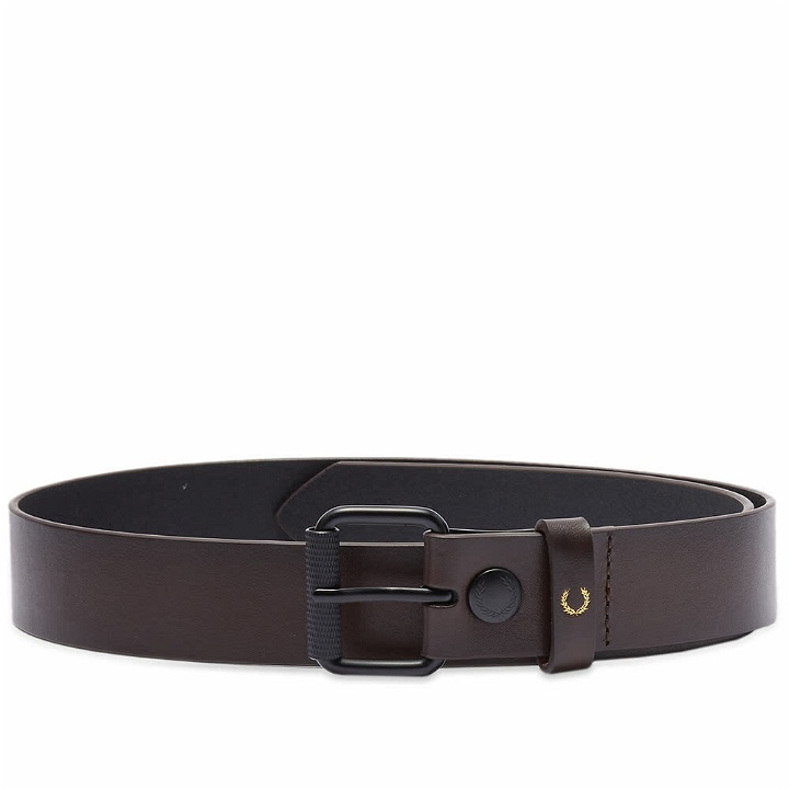 Photo: Fred Perry Authentic Men's Leather Belt in Ox Blood