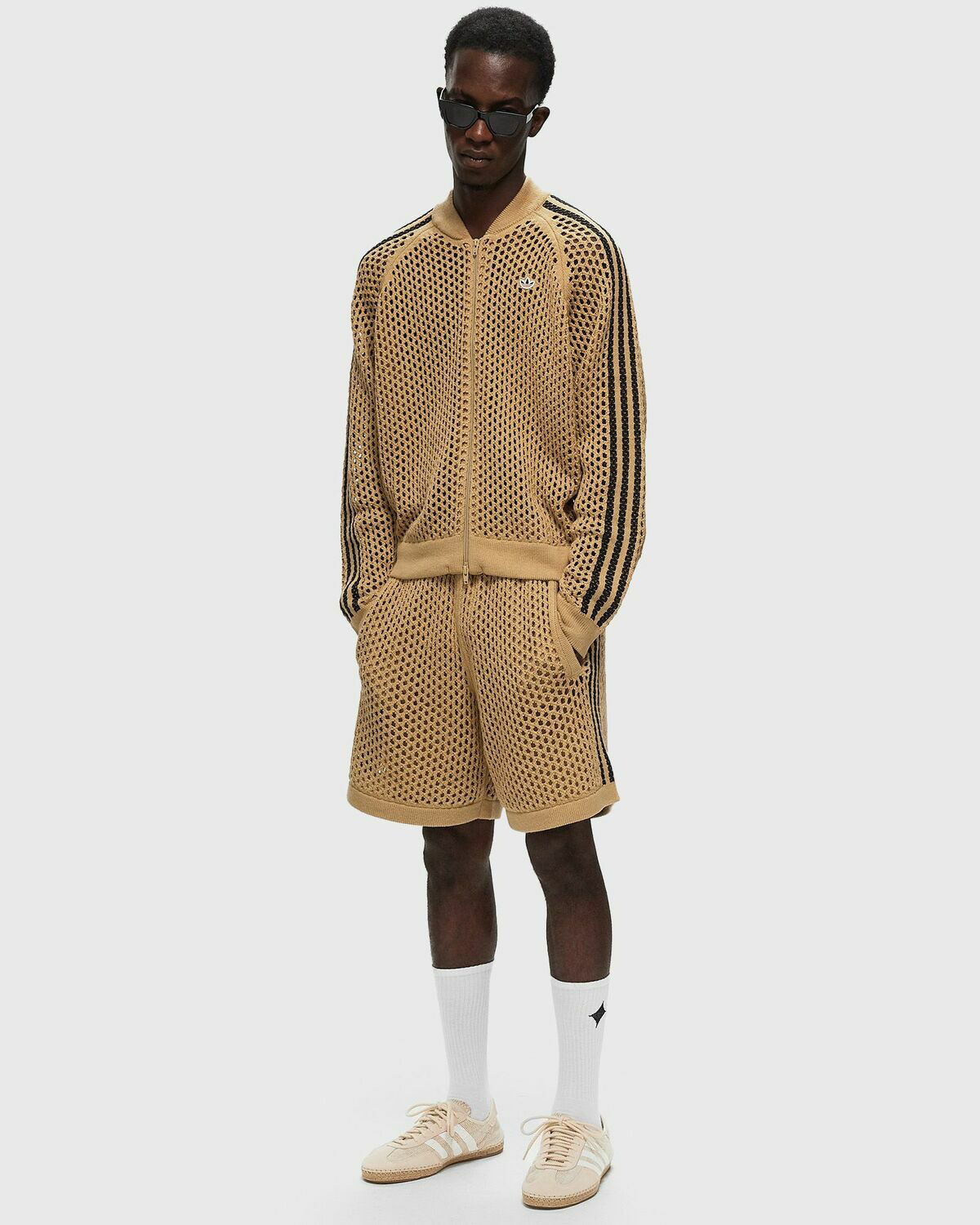 芸能人愛用のおすすめ最新情報 Adidas X Clot C Shorts Beige Sport & Team Shorts adidas パンツ