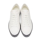 Fendi White Fendi Vocabulary Sneakers