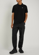 Canada Goose Beckley Logo Piqué Cotton Polo Shirt Black
