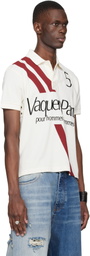 VAQUERA Off-White 'Vaquera' Polo
