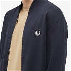 Fred Perry Men's Loopack Bomber Jacket in Navy