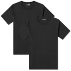 Lady White Co. Men's Tubular T-Shirt 2-Pack in Black